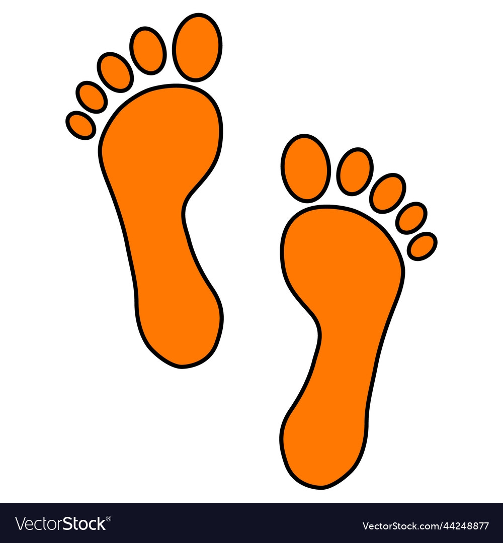 Human Footprint Template Printable Free