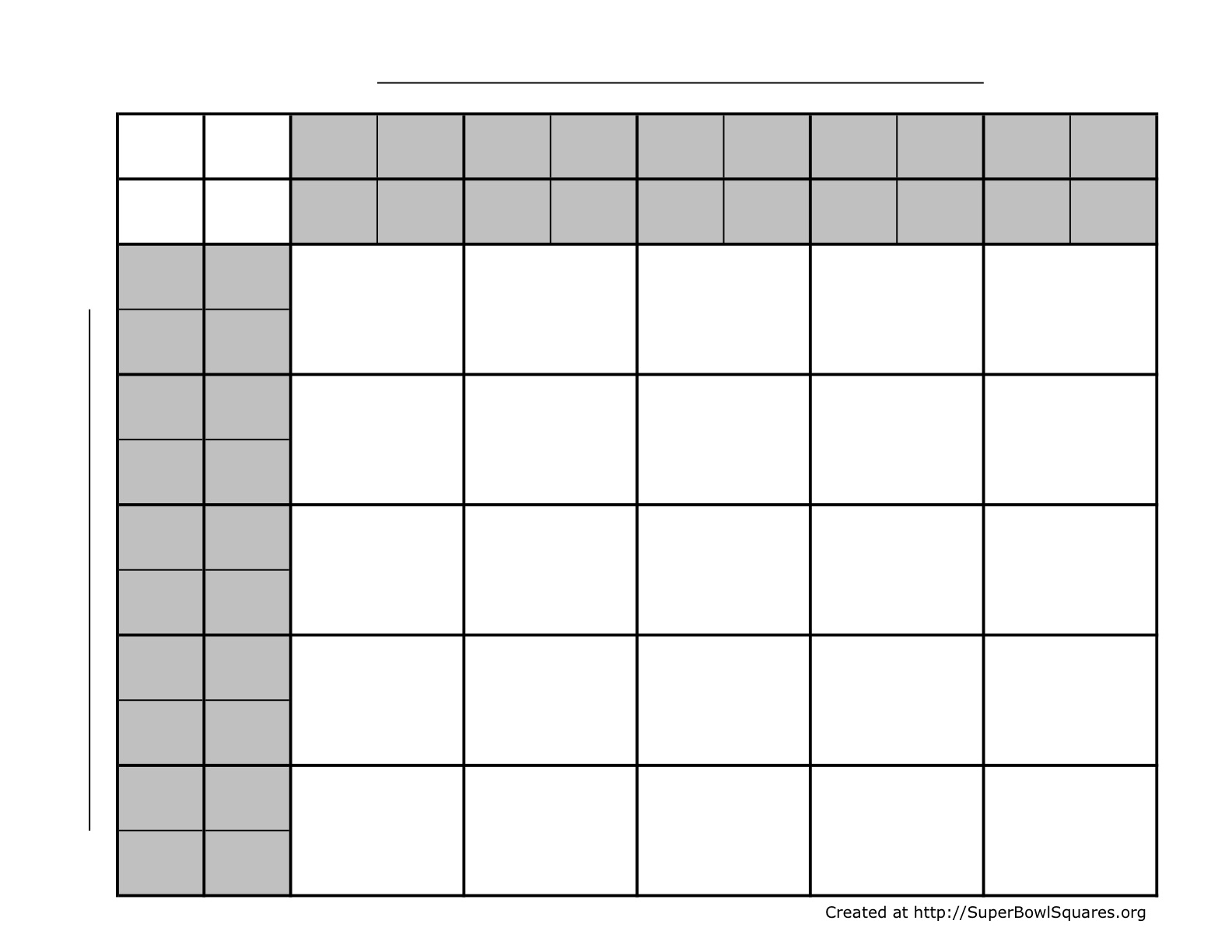 Football Squares Super Bowl Squares Play Football Squares Online