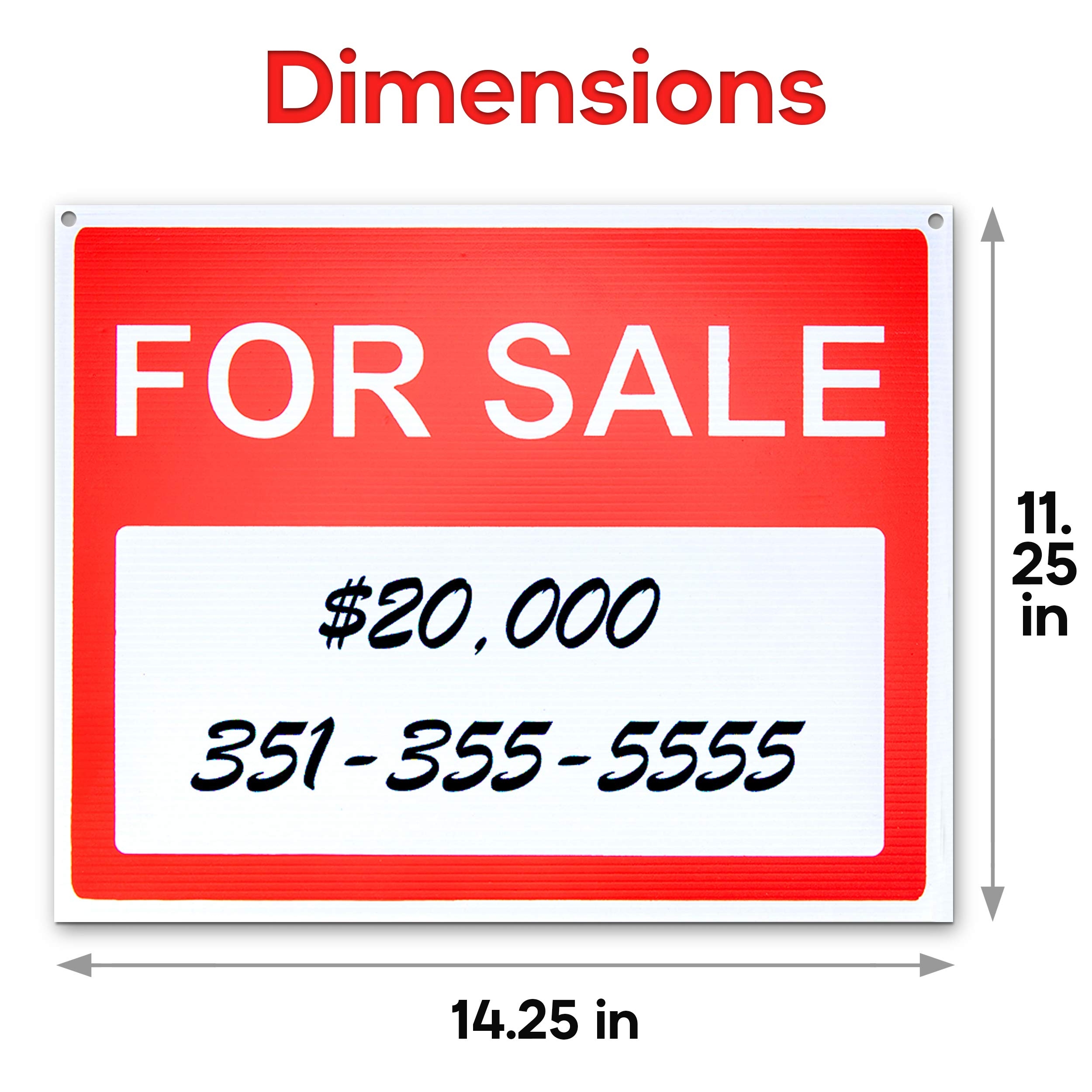Free Printable For Sale Sign