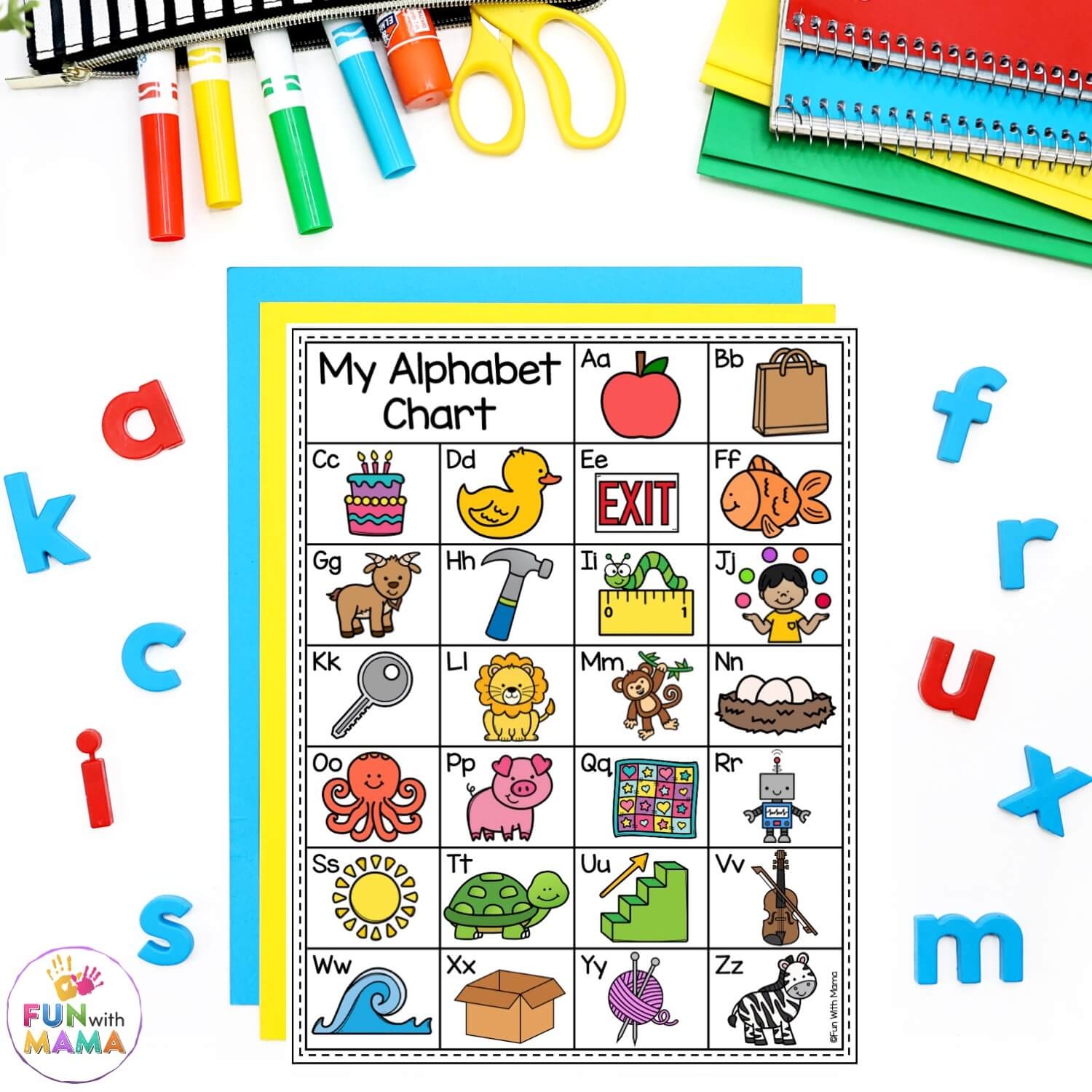 Abc Chart Free Printable