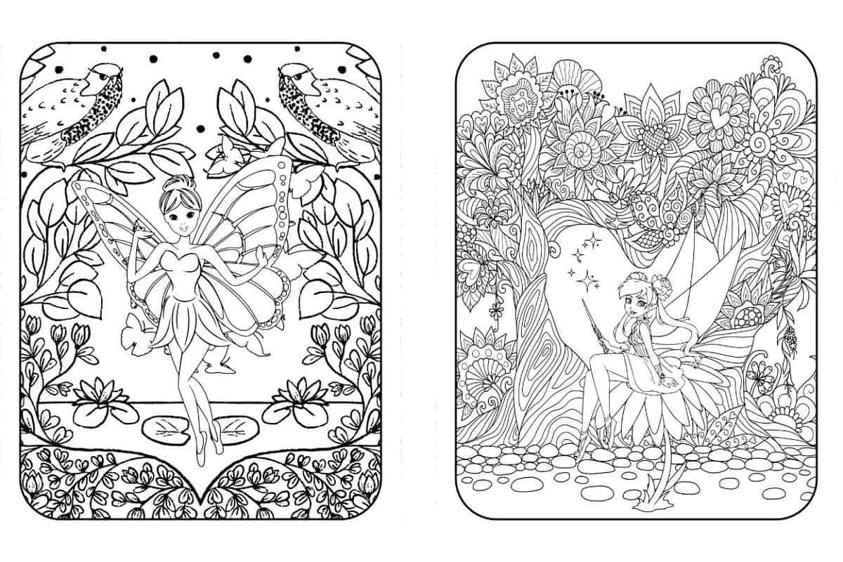 Free Printable Fairy Pictures To Color