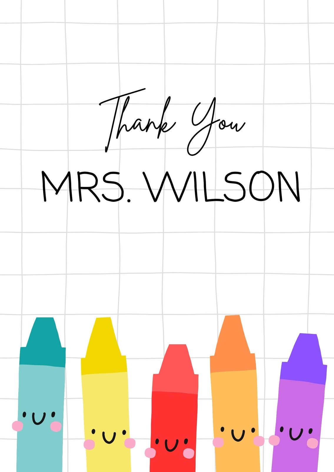 Thank You Teacher Printables Free