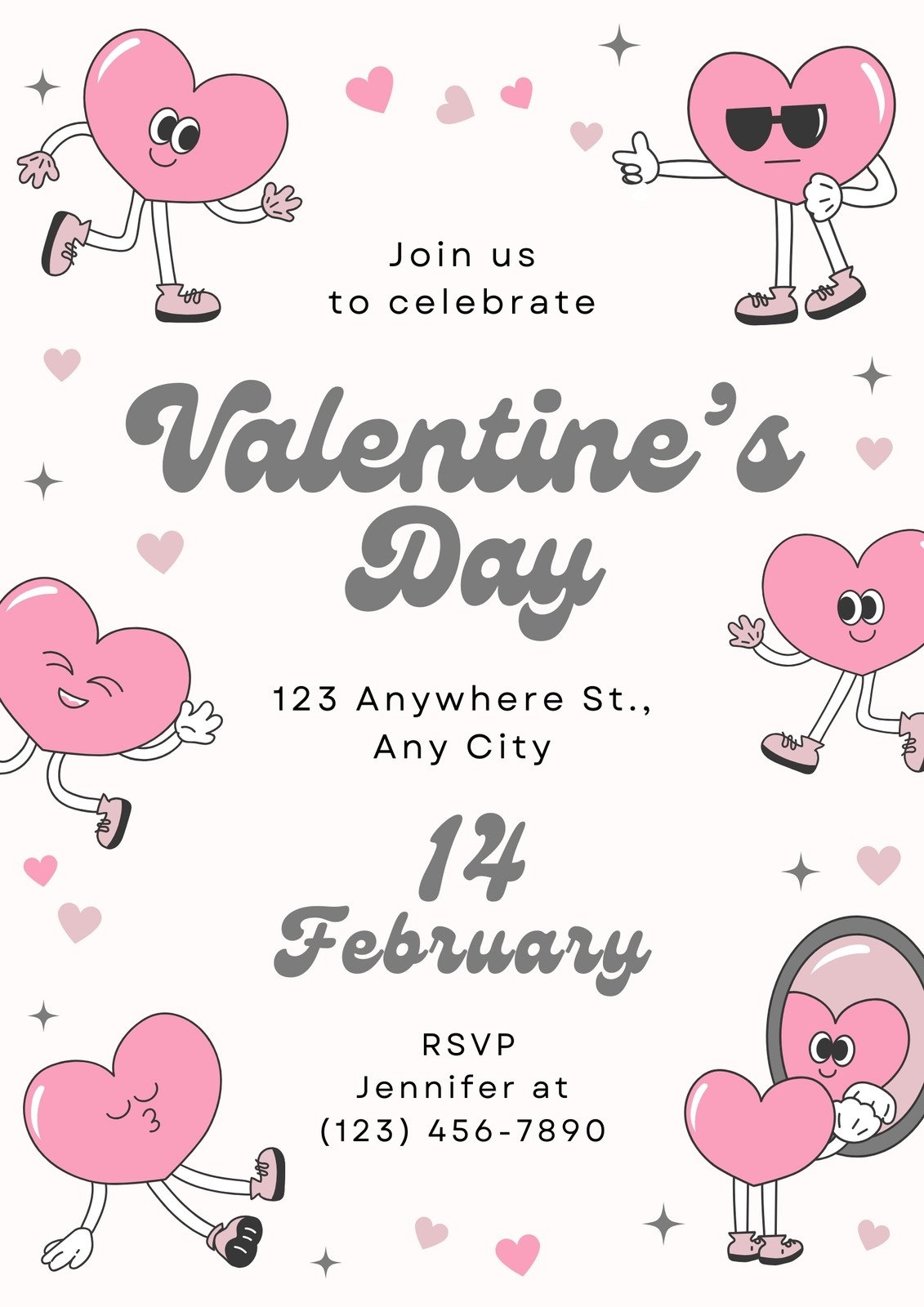 Free And Customizable Valentines Day Templates