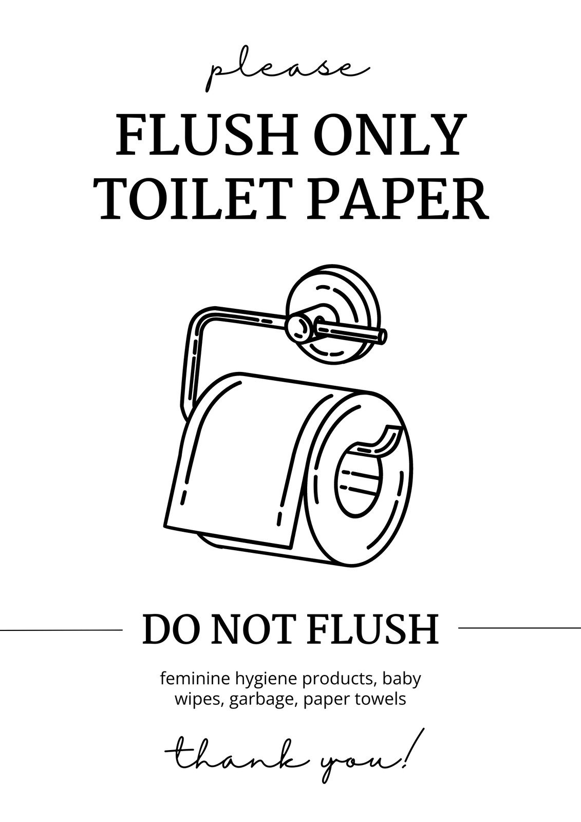 Free And Printable Bathroom Poster Templates Canva