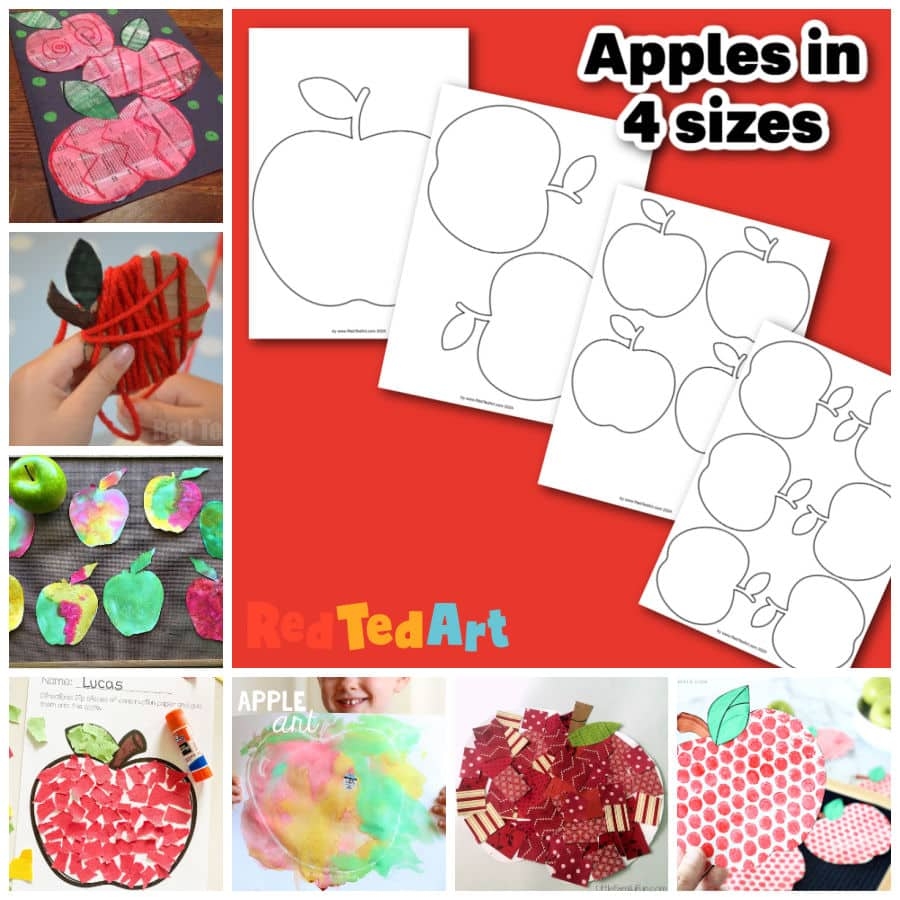 Free Printable Apple Template