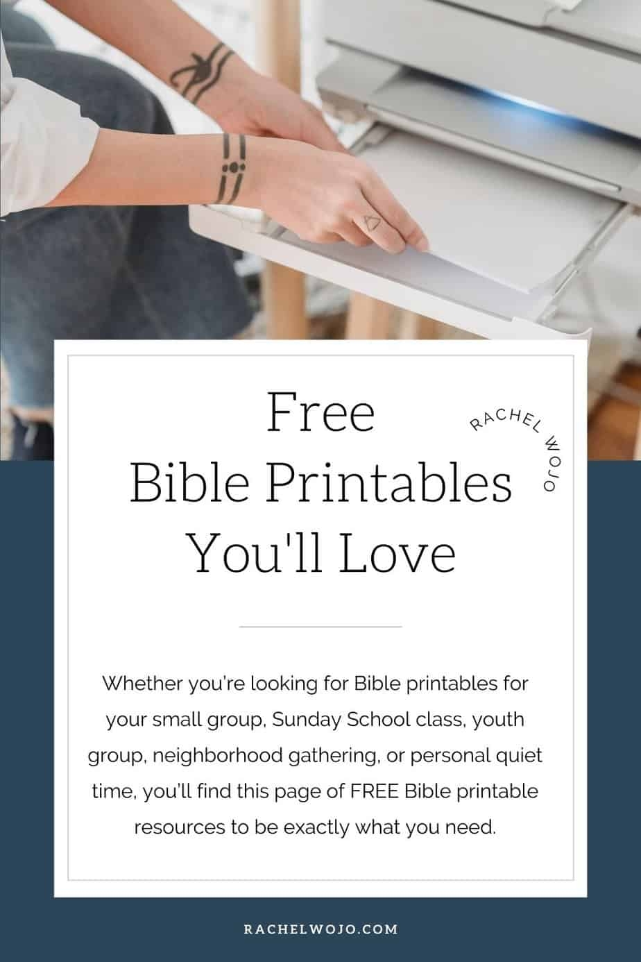 Free Bible Printables You ll Love Rachel Wojo