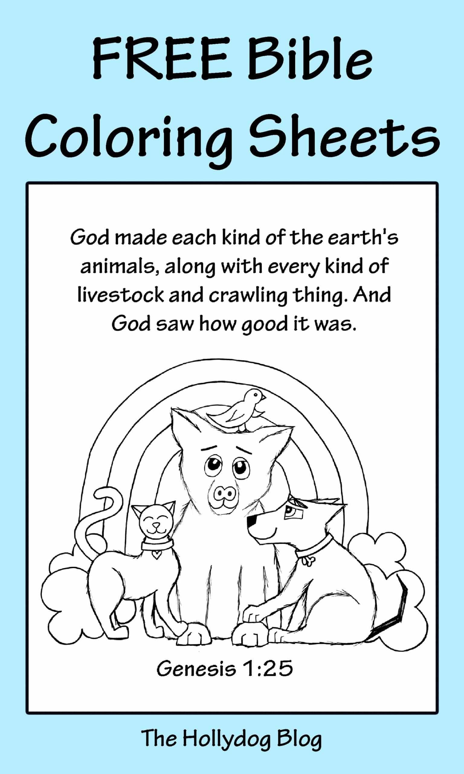 Free Printable Sunday School Coloring Pages