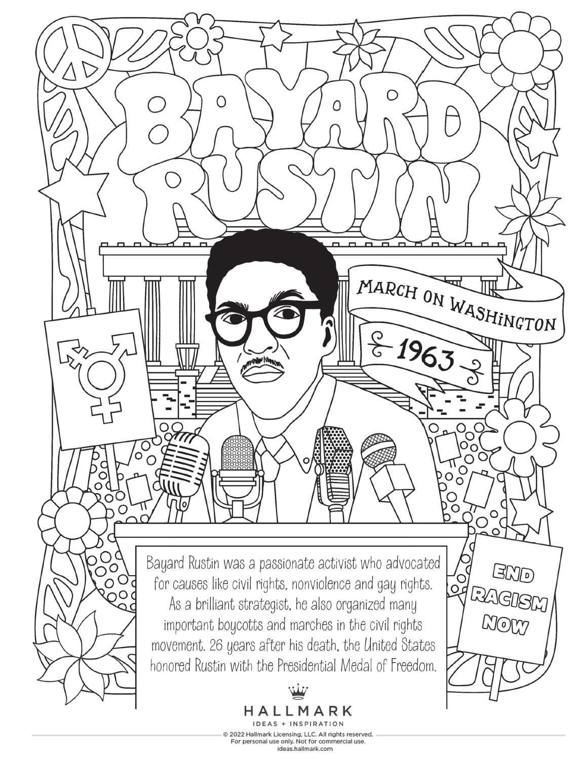 Free Black History Month Coloring Pages To Celebrate With The 