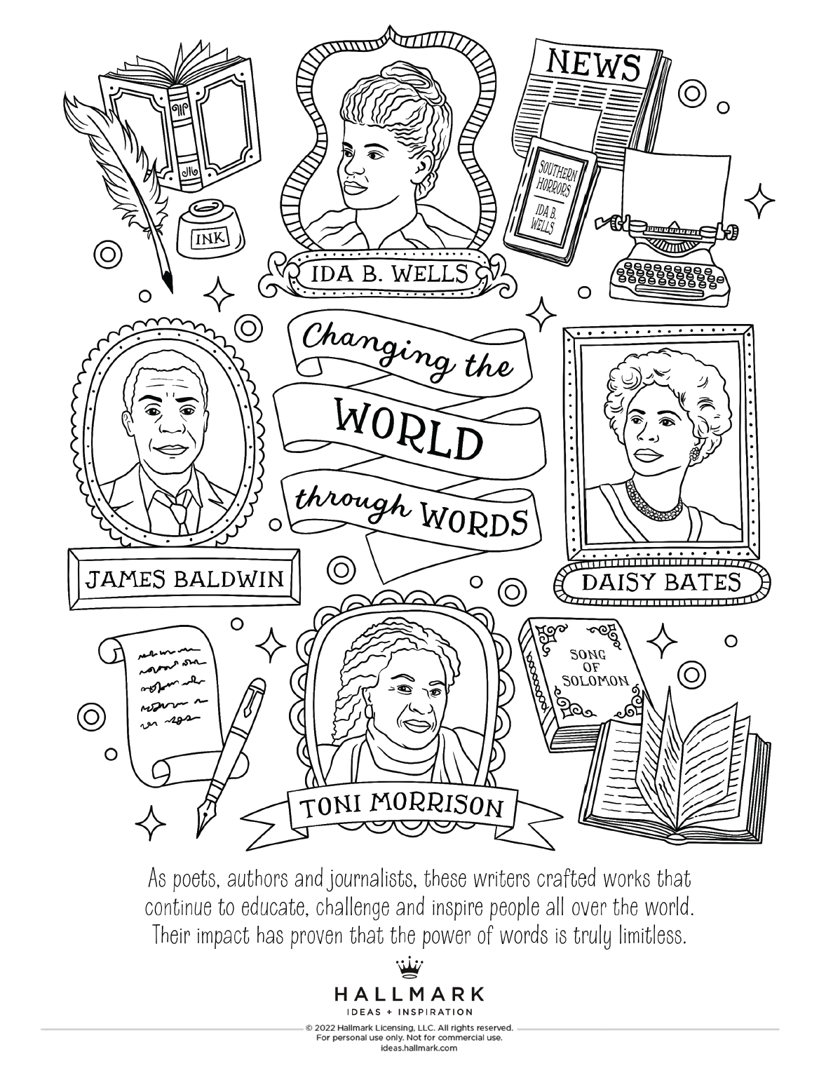 Free Black History Month Coloring Pages To Celebrate With The 