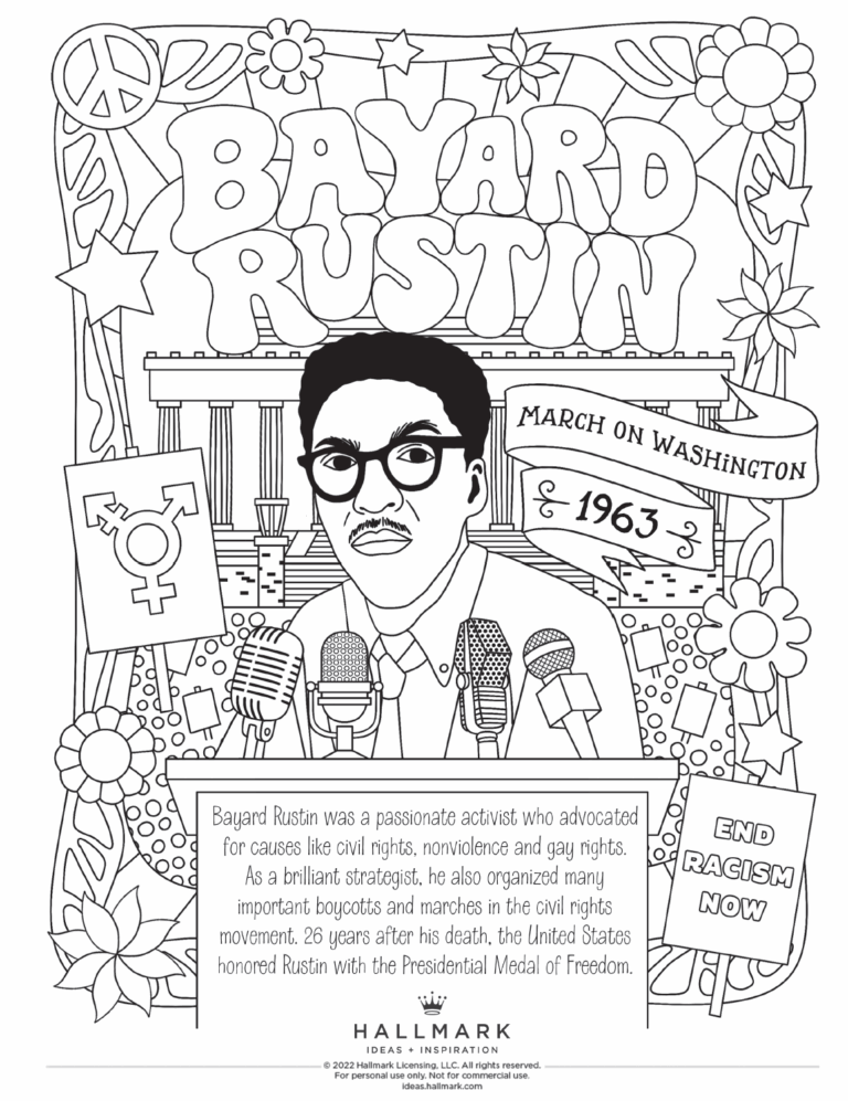 Free Black History Month Coloring Pages To Celebrate With The Family Or In The Classroom Hallmark Ideas U0026 Inspiration