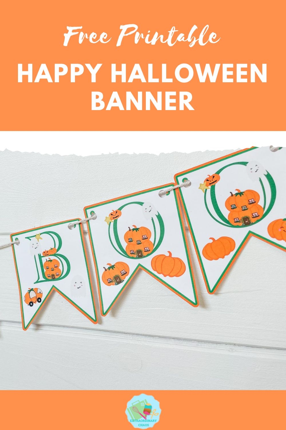 Free Printable Halloween Banner