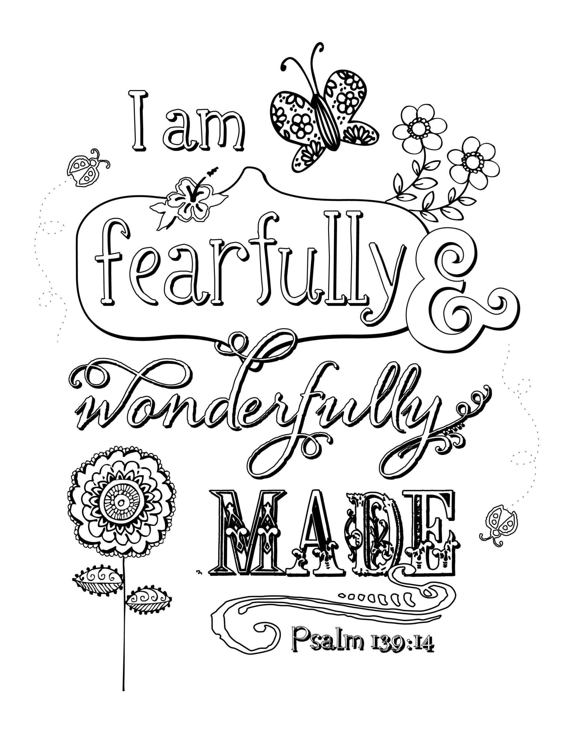 Free Christian Printable Coloring Pages