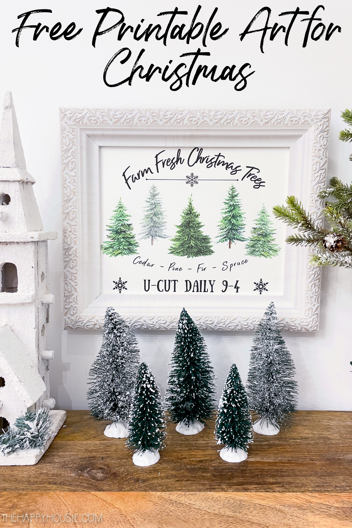 Free Christmas Printables For Thrifty Holiday Decorating The 
