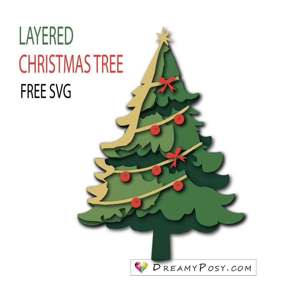 Free Christmas Tree SVG And Printable Templates