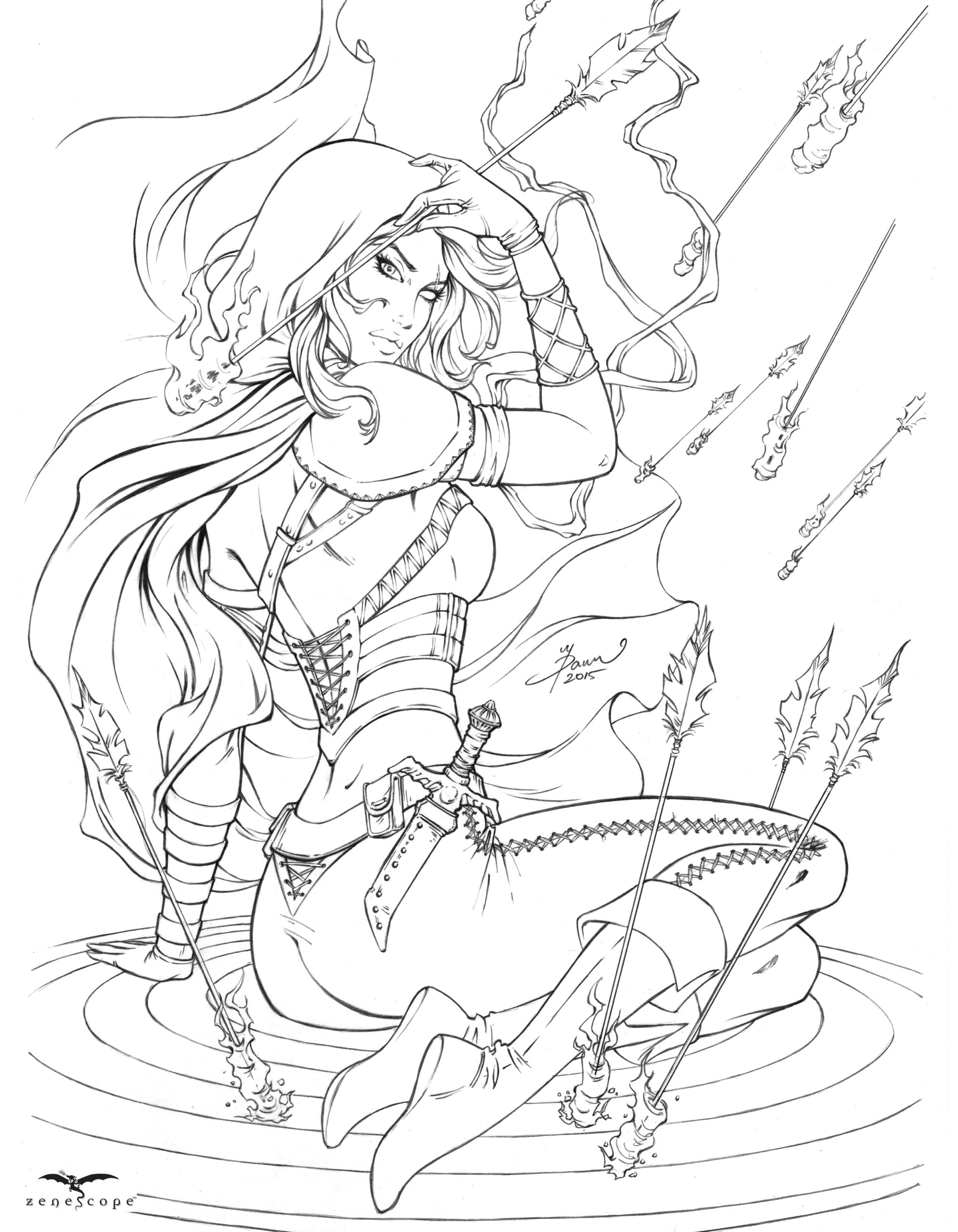 Free Coloring Pages Art Of Dawn McTeigue