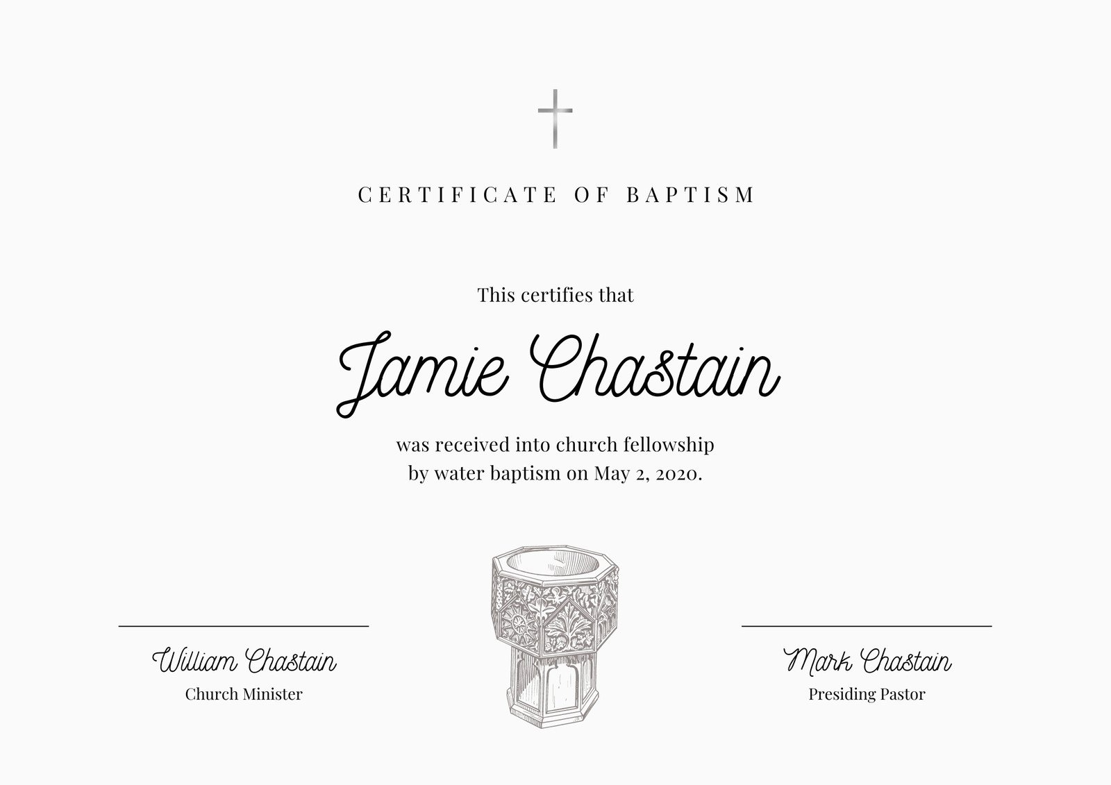 Free Printable Rcia Certificates
