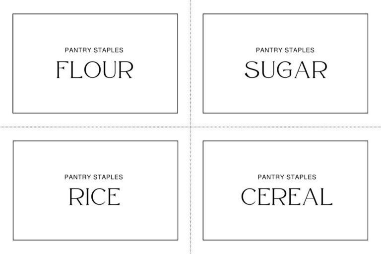 Free Custom Printable Food Label Templates Canva