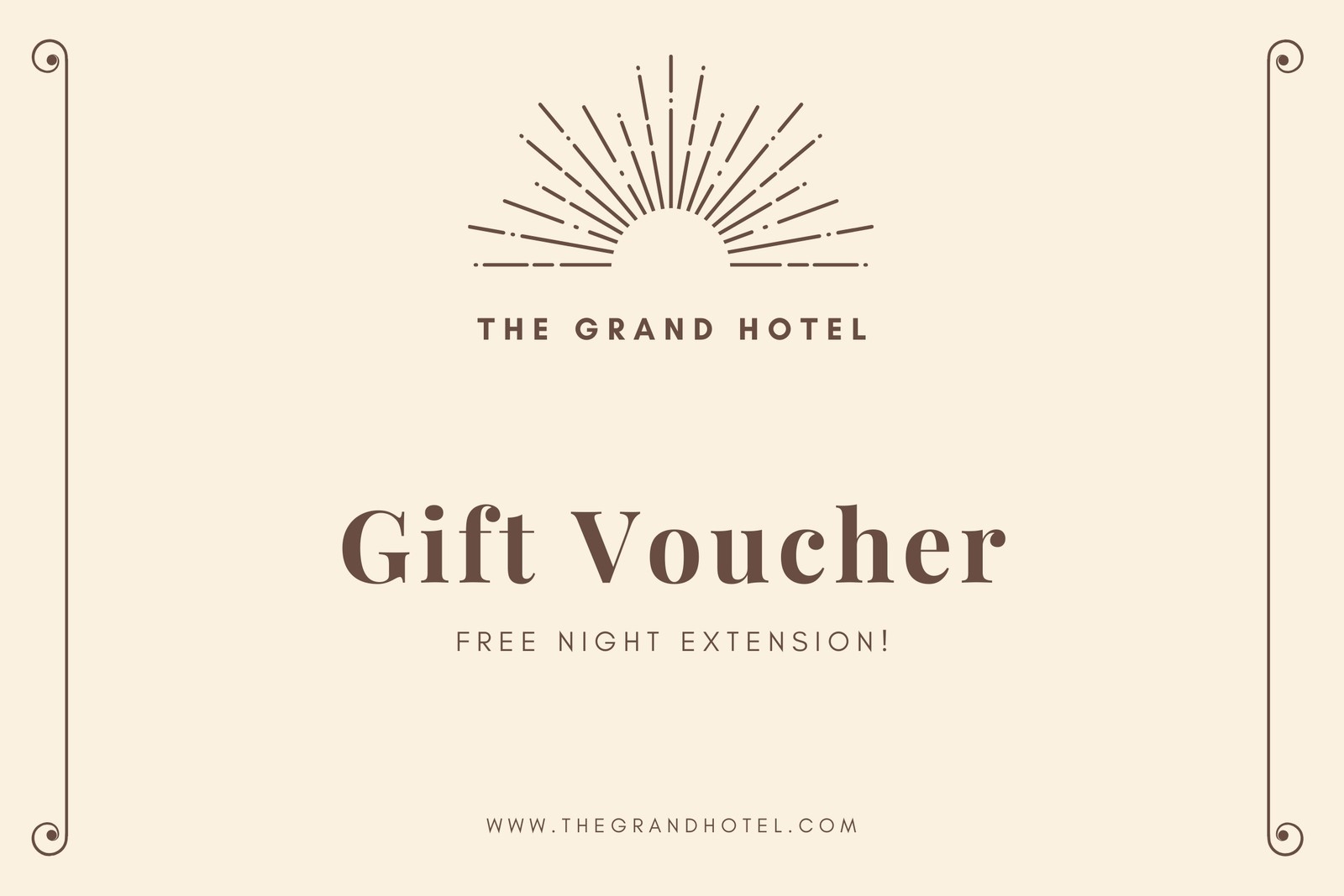 Free Custom Printable Hotel Gift Certificate Templates Canva