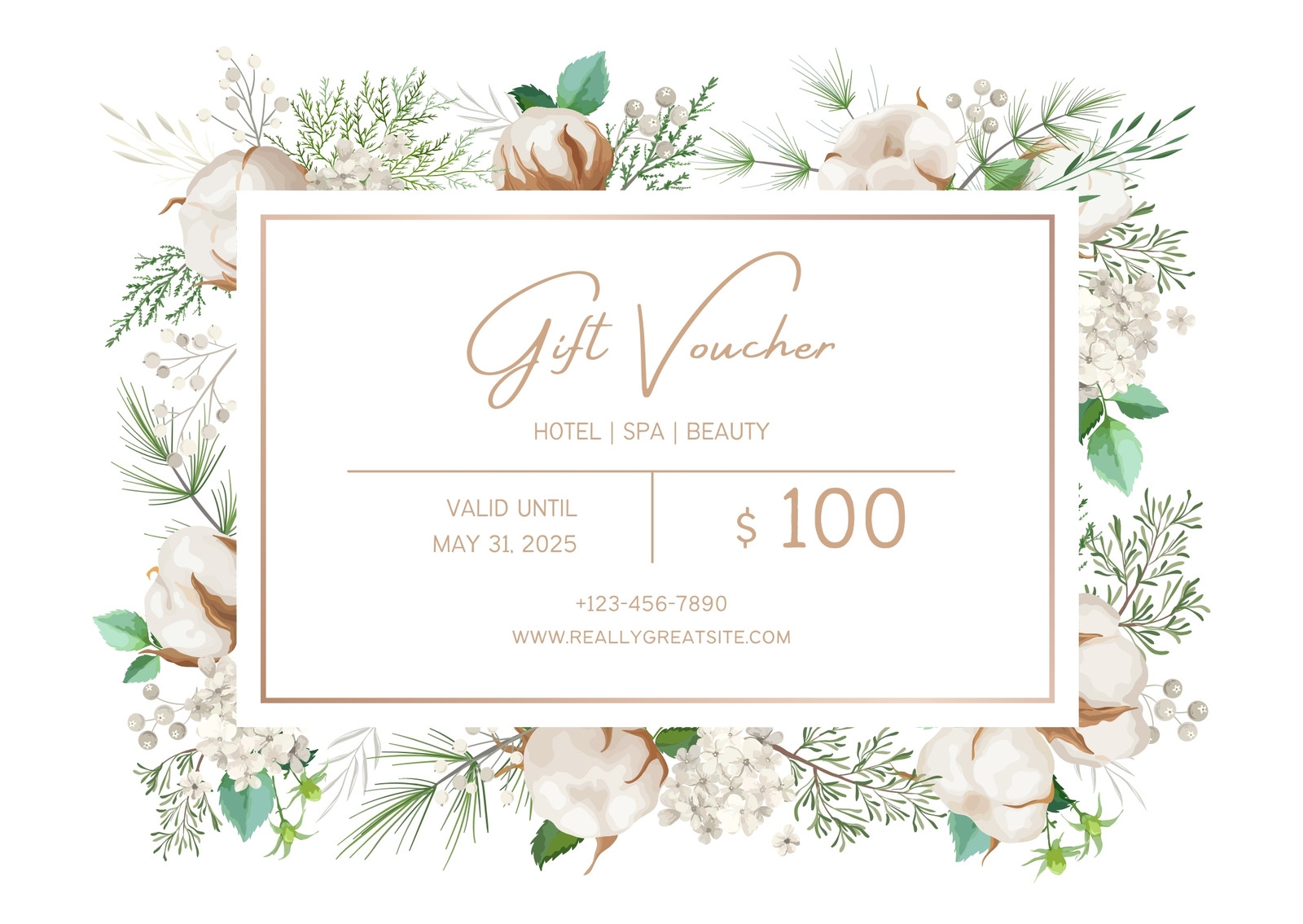 Free Custom Printable Hotel Gift Certificate Templates Canva