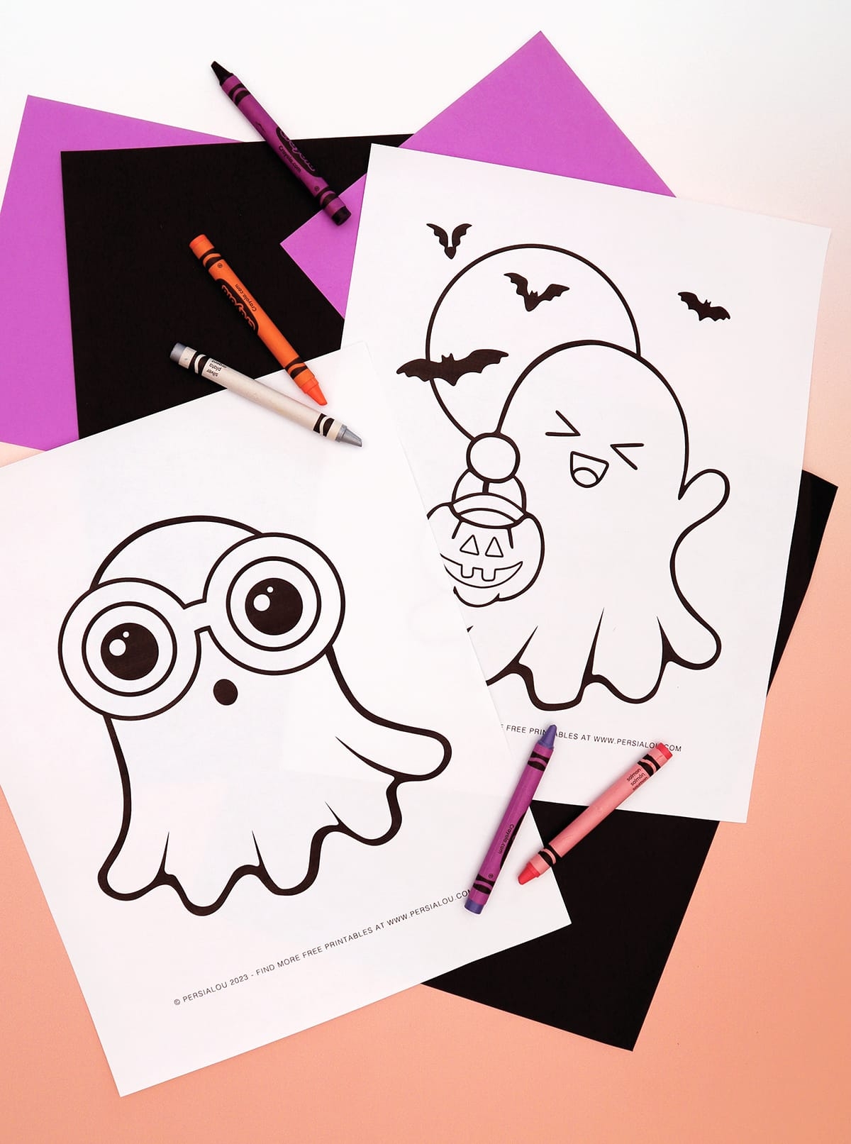 Free Cute Ghost Coloring Pages
