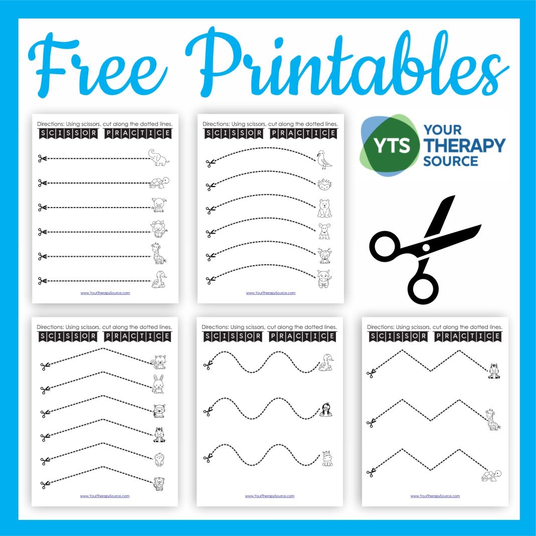 Free Cutting Practice Worksheets For Skill Development 