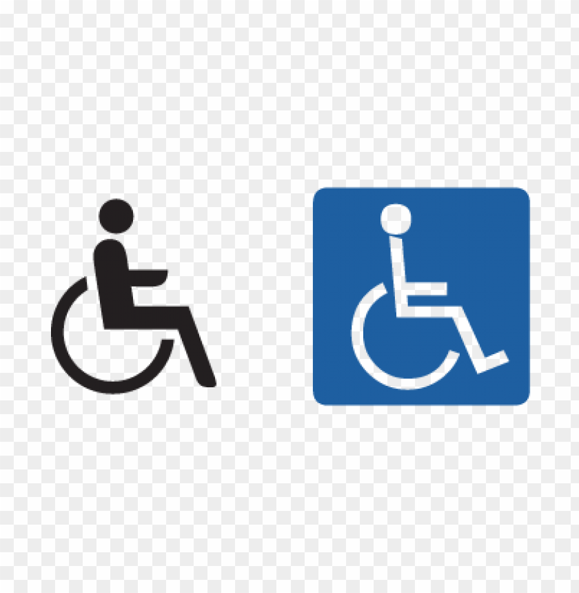 Free Download HD PNG Handicap Sign Vector Free Download TOPpng