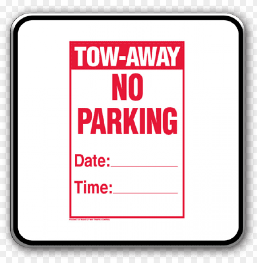 Free Printable No Parking Signs