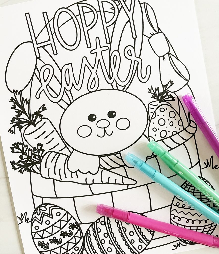 Free Easter Coloring Printables