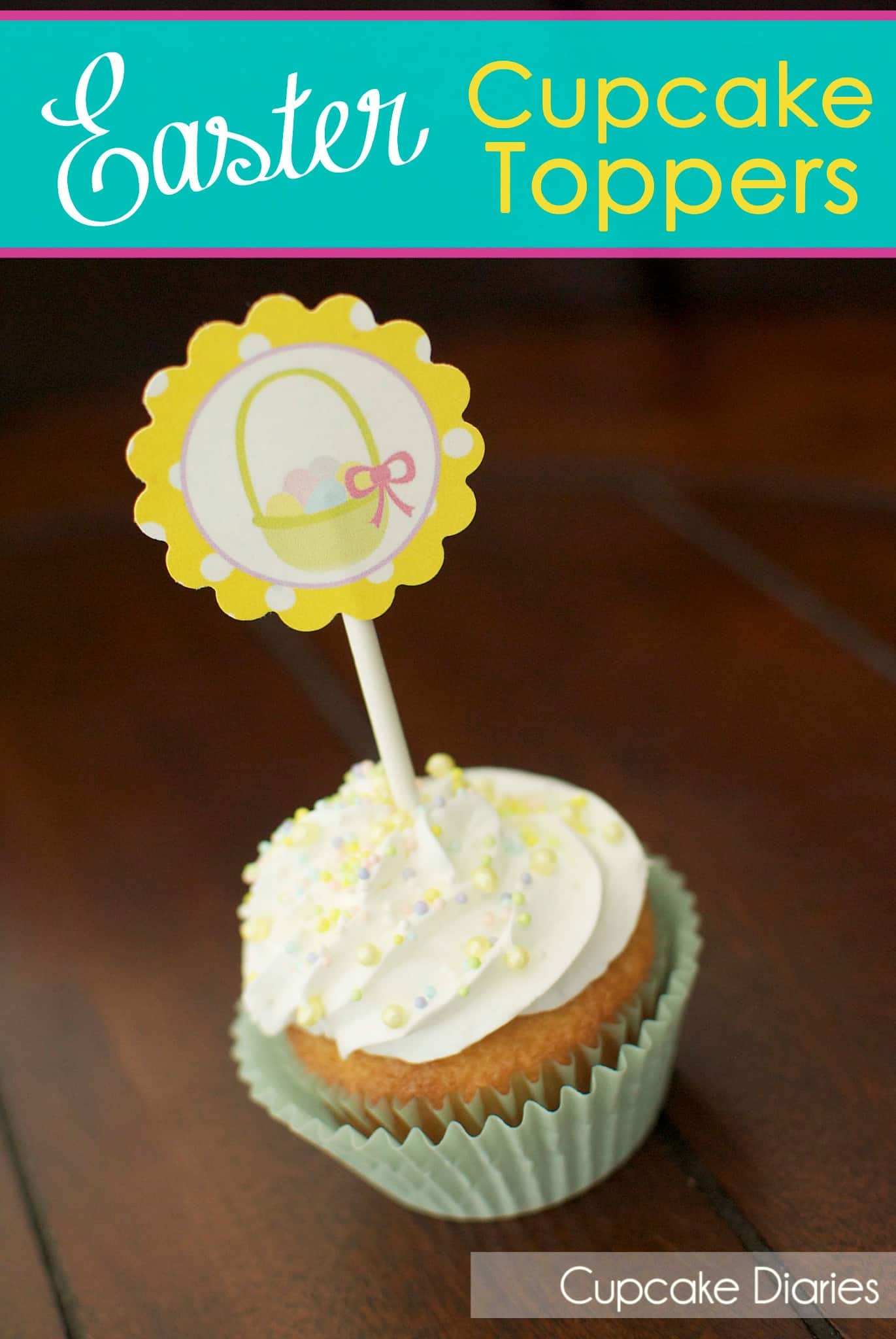 Free Printable Cupcake Toppers