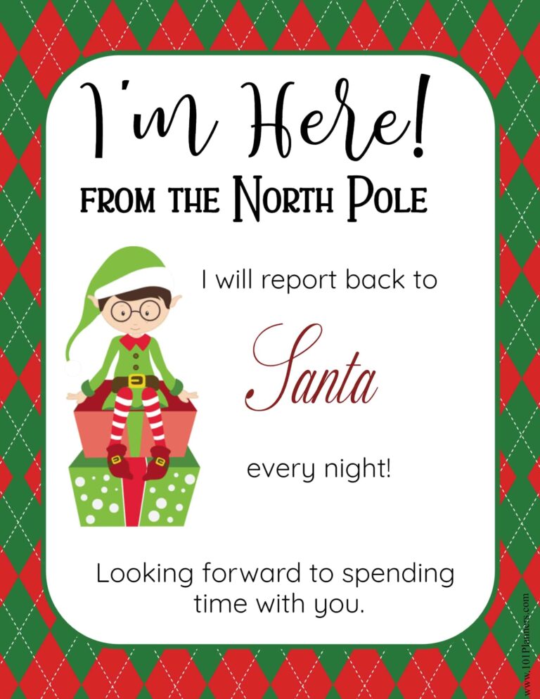 FREE Editable Elf On The Shelf Letter Template U0026 Elf Notes