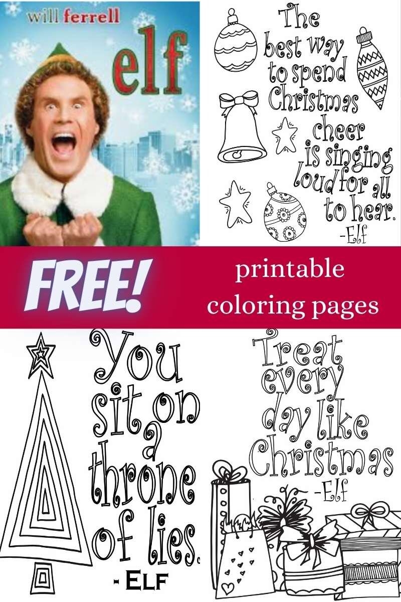 Free Printable Coloring Pages Of Elves