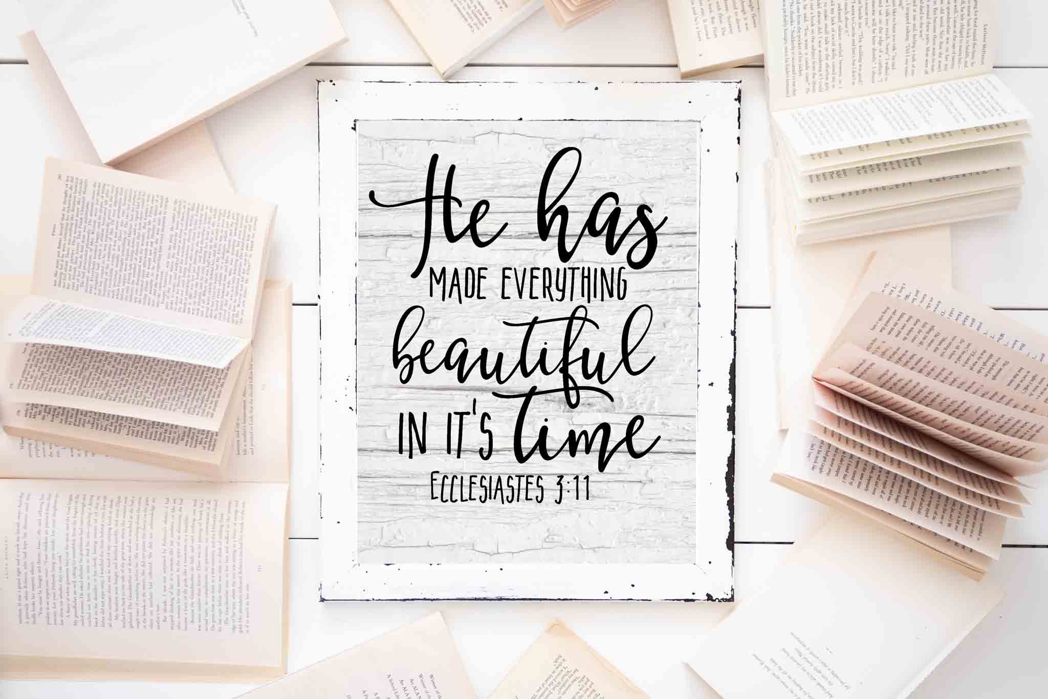 Free Farmhouse Scripture Printables 