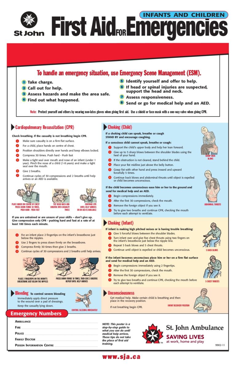Free First Aid Child U0026amp Infant 2025