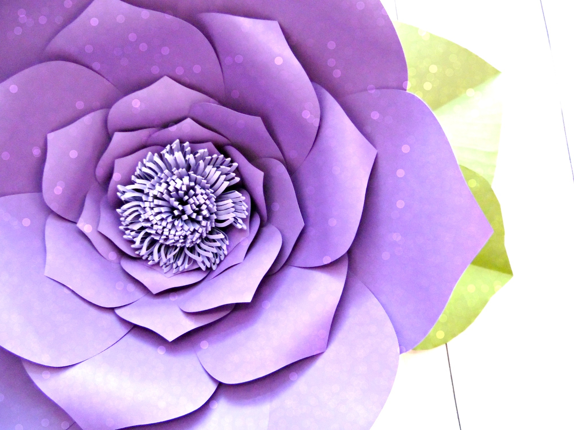 Free Paper Flower Templates Printable