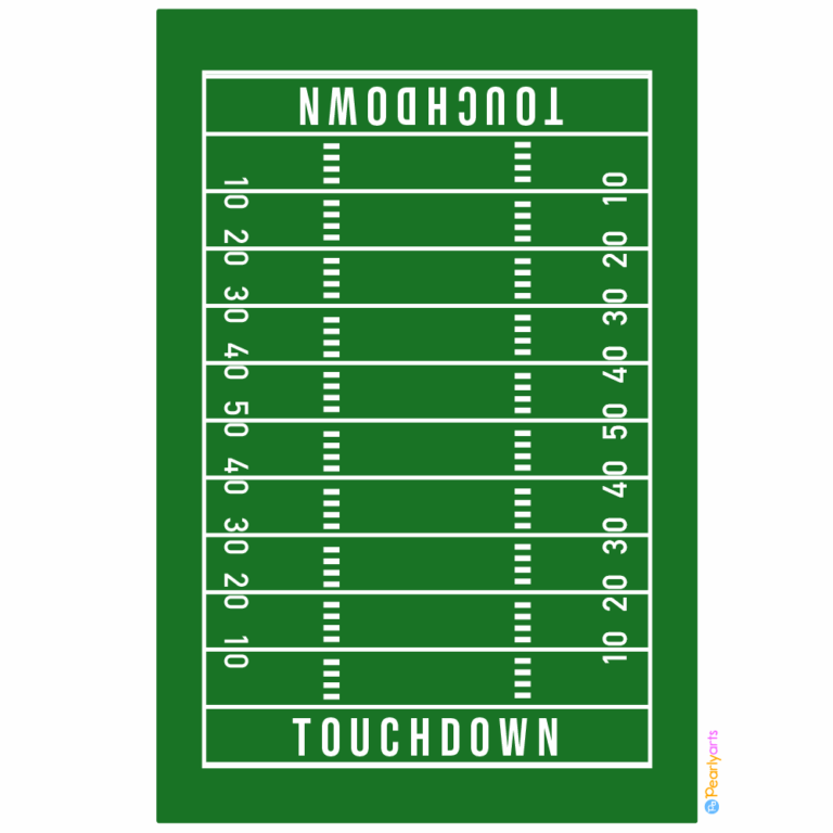 FREE Football Field Clipart Royalty free Pearly Arts