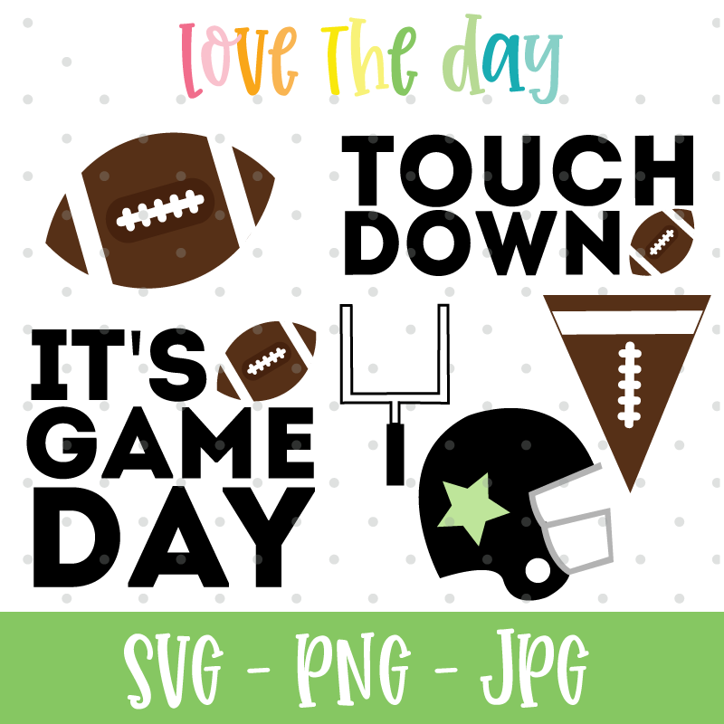FREE Football Printables By Lindi Haws Of Love The Day