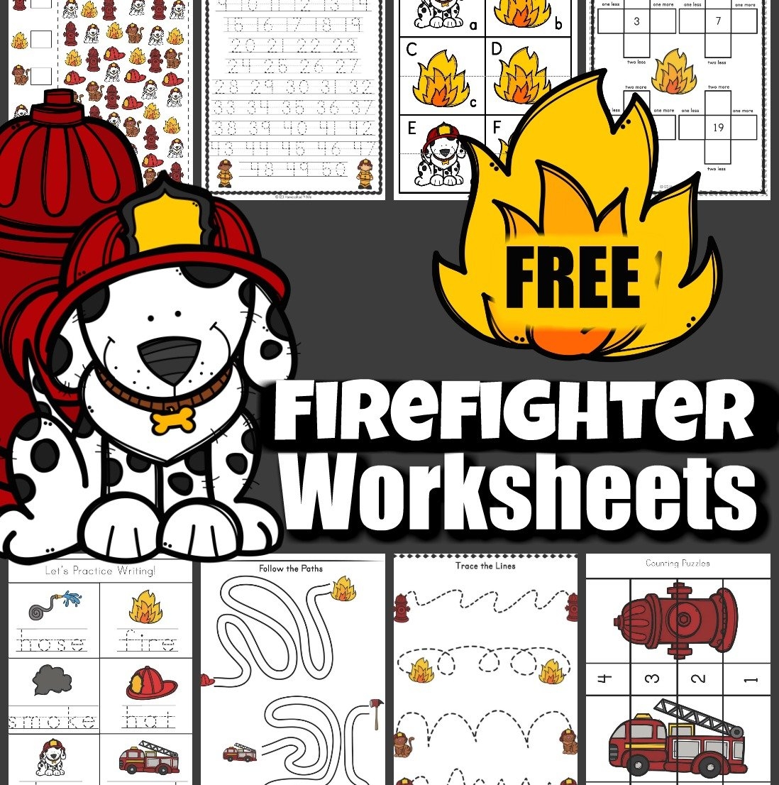 Free Fire Safety Printables For Preschoolers