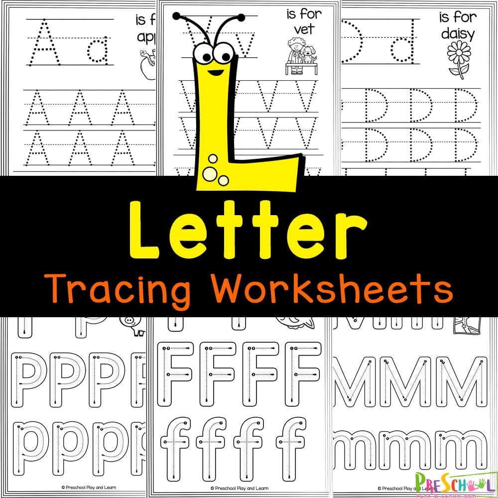 Free Printable Letters And Numbers Tracing
