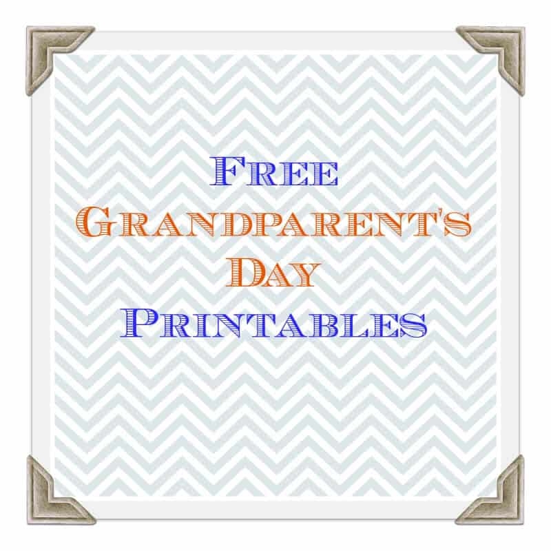 Free Printable Grandparents Day Cards