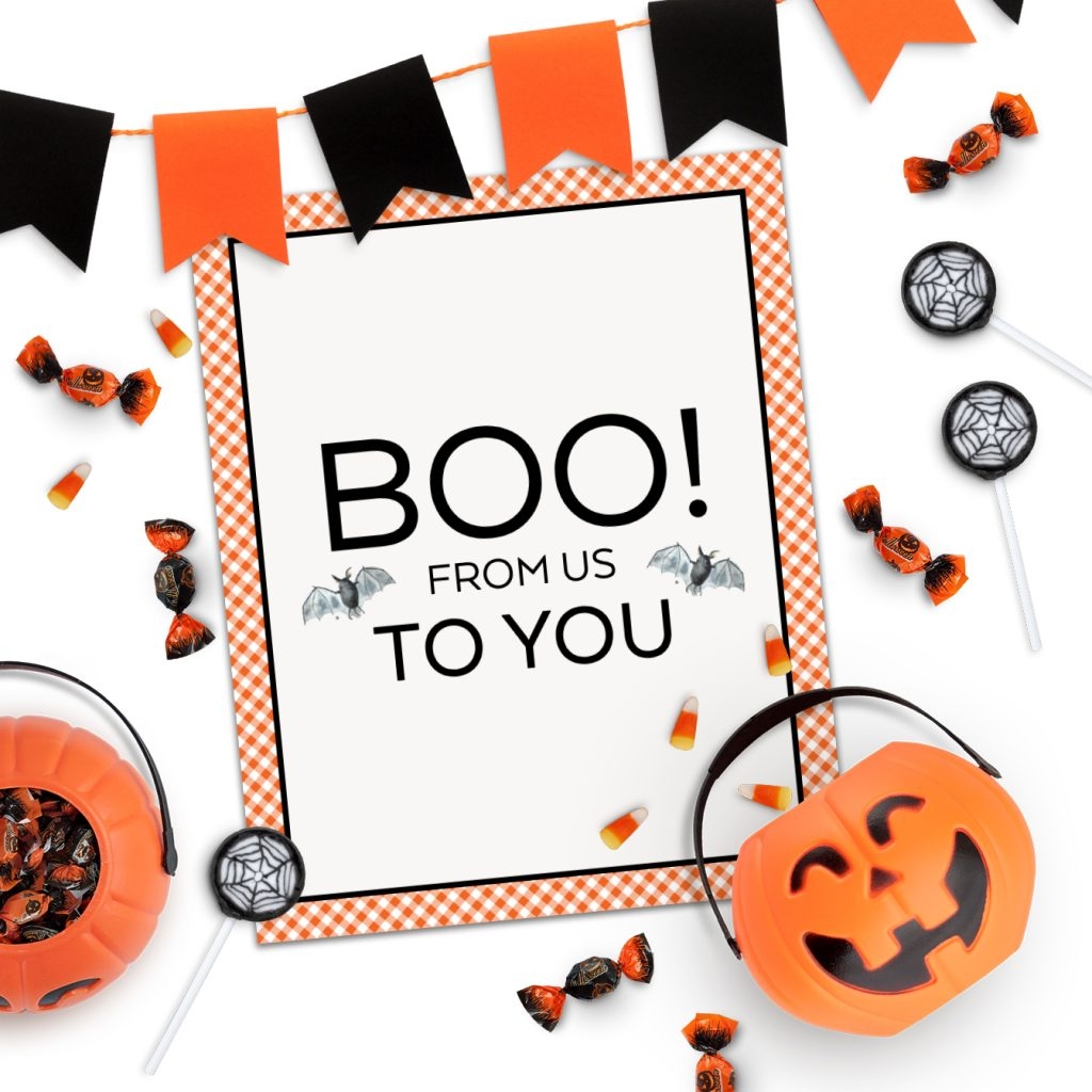 FREE Halloween Printables You ve Been Booed Pineapple Paper Co 
