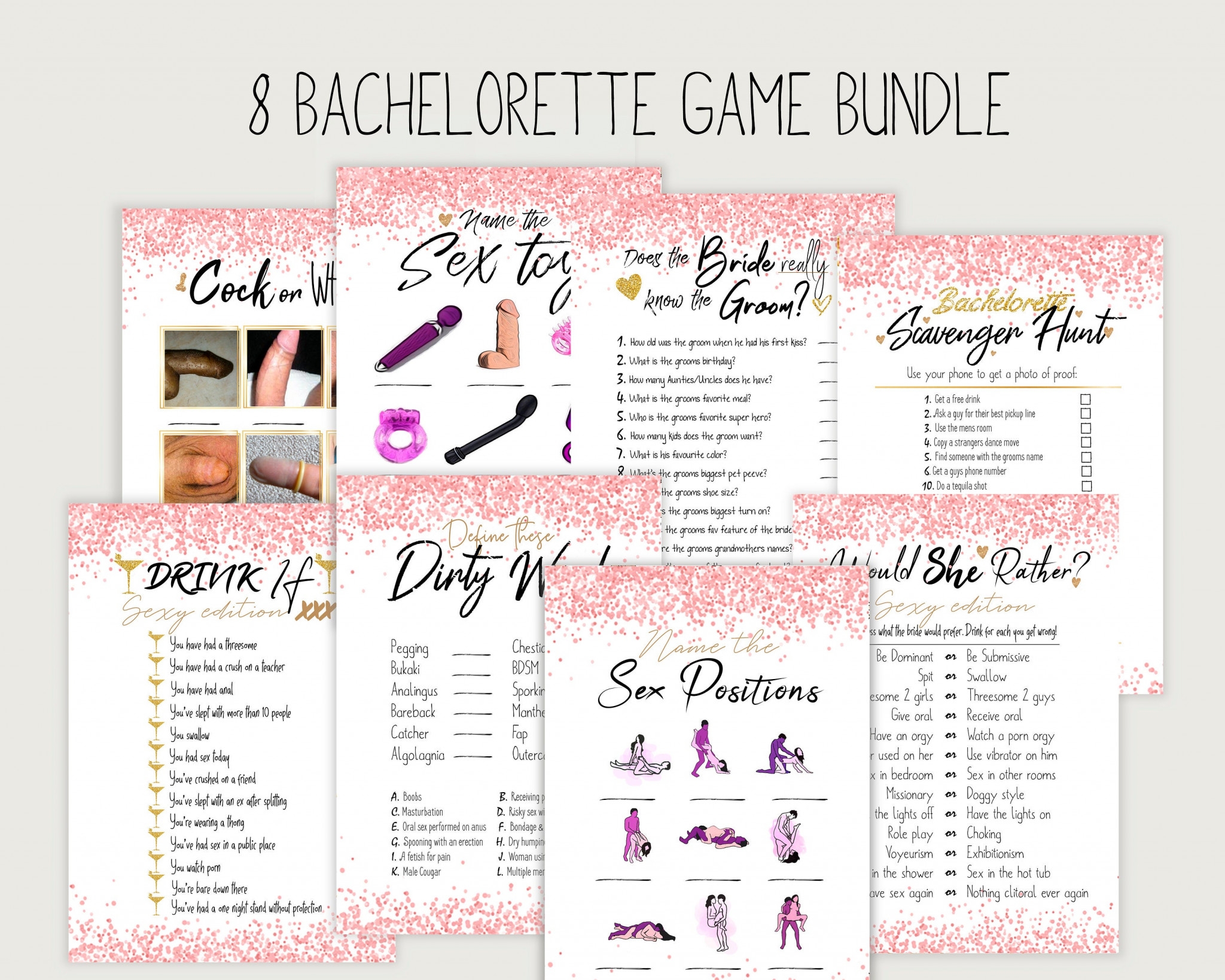 Free Printable Bachelorette Party Games