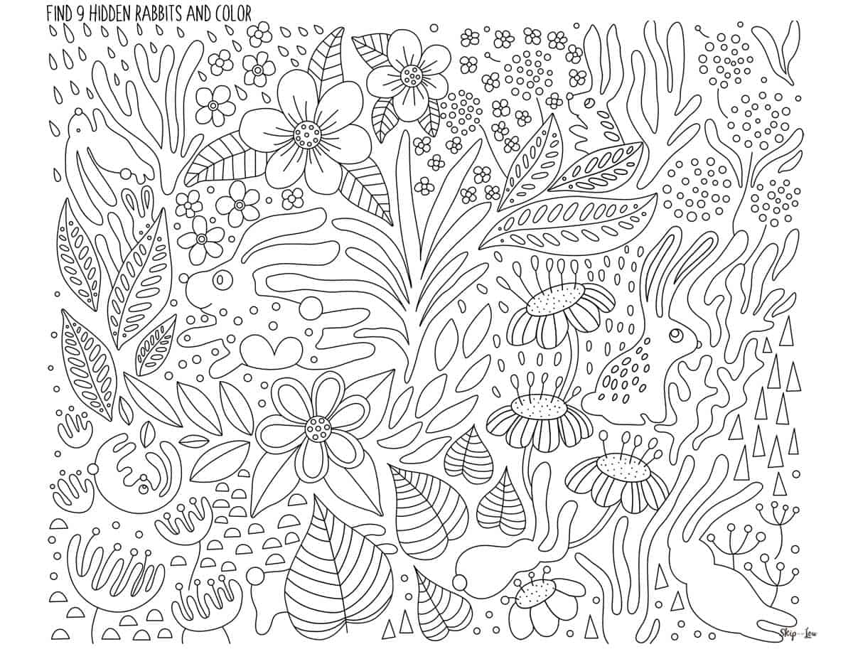 Free Hidden Picture Printables To Color Skip To My Lou Worksheets Library