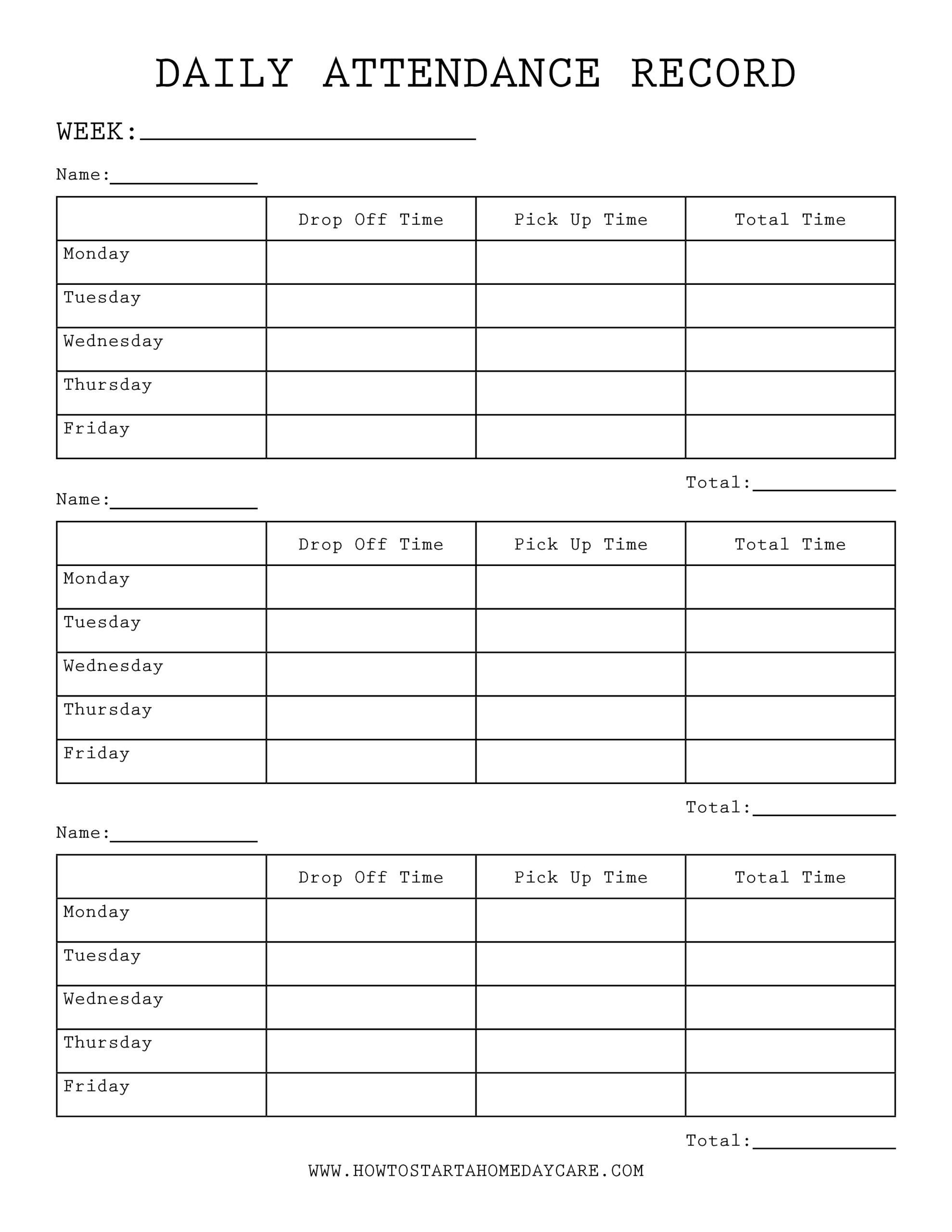 Free Home Daycare Printables HOW TO START A HOME DAYCARE