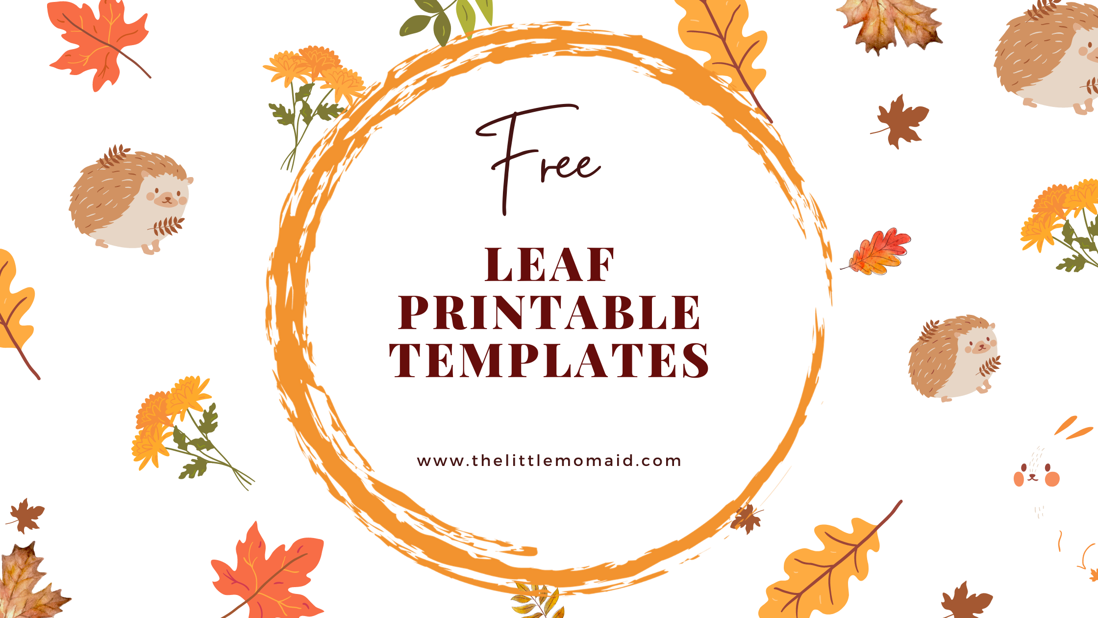 Free Printable Templates Fall Leaves