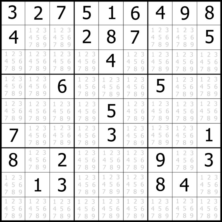 Free Medium Sudoku Puzzle 01 Sudoku Puzzler Worksheets Library