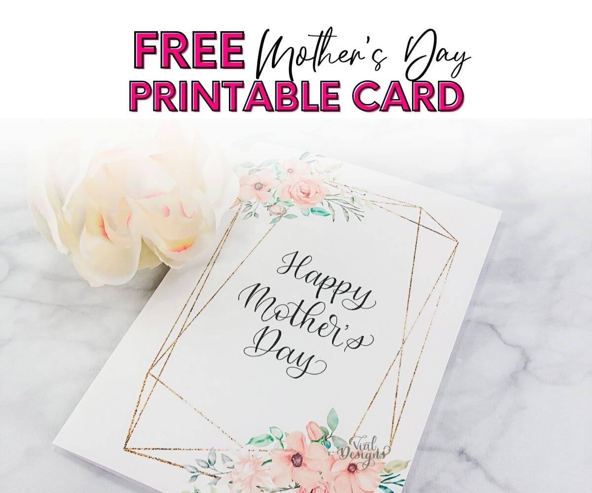 Mothers Day Free Printable