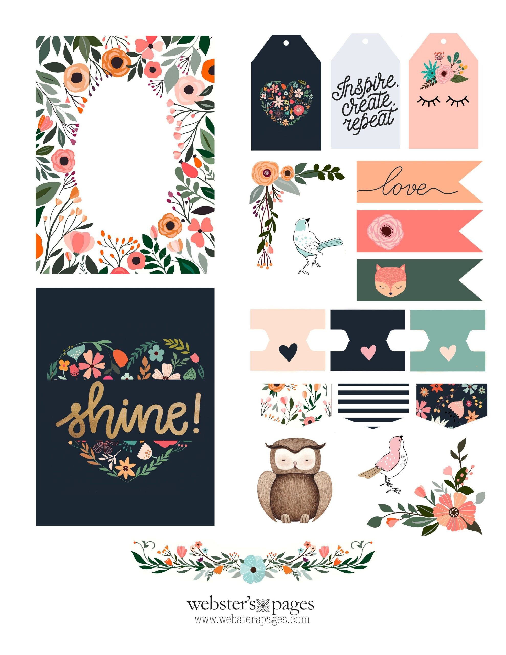 Free Printable Scrapbooking