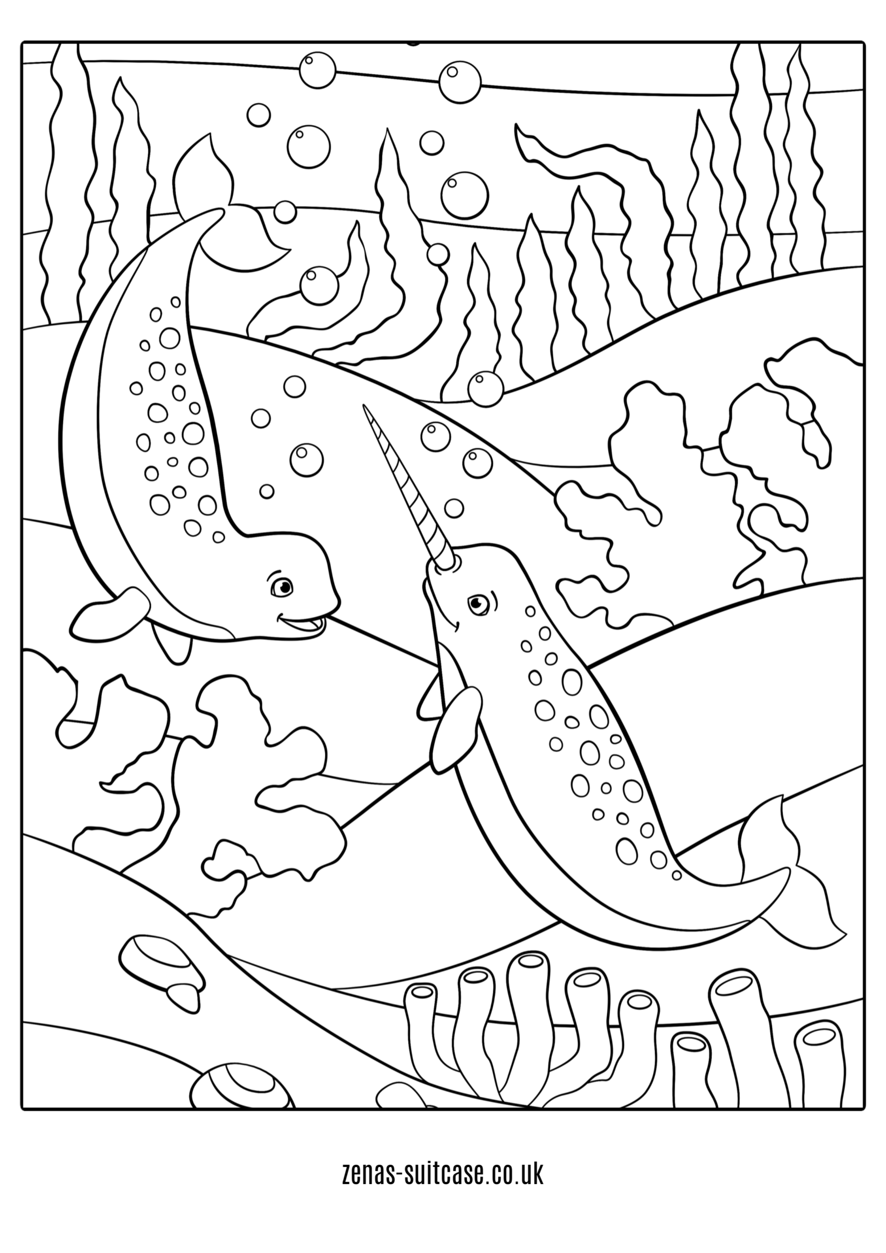 FREE Ocean U0026 Under The Sea Colouring Pages