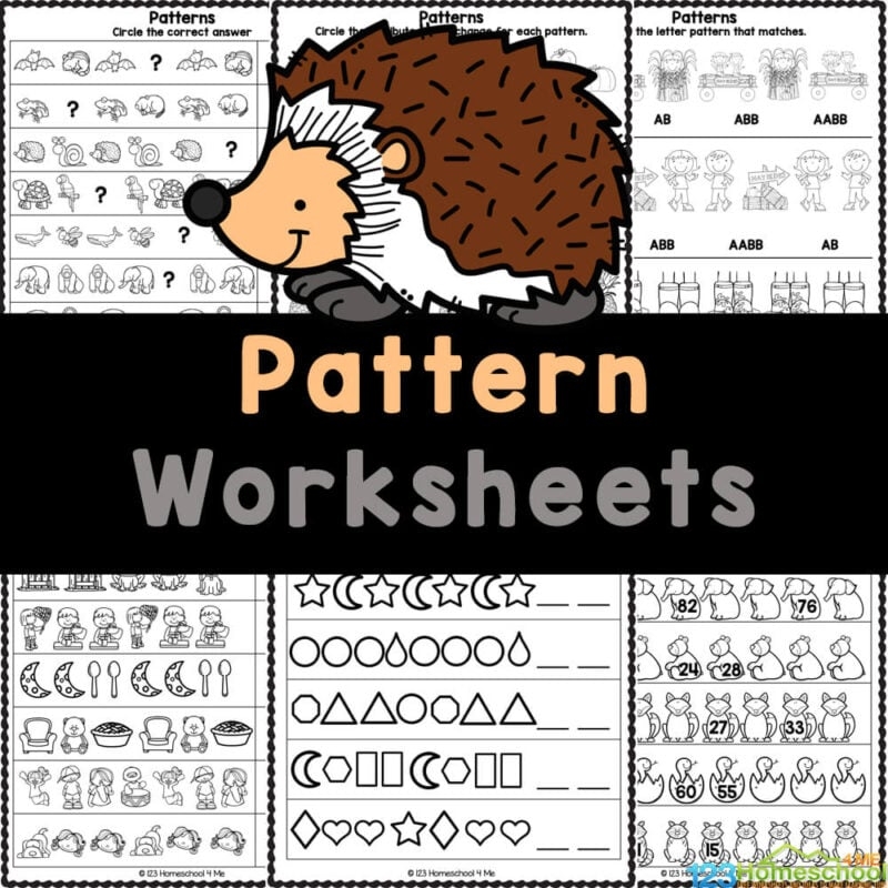 Free Printable Pattern Worksheets