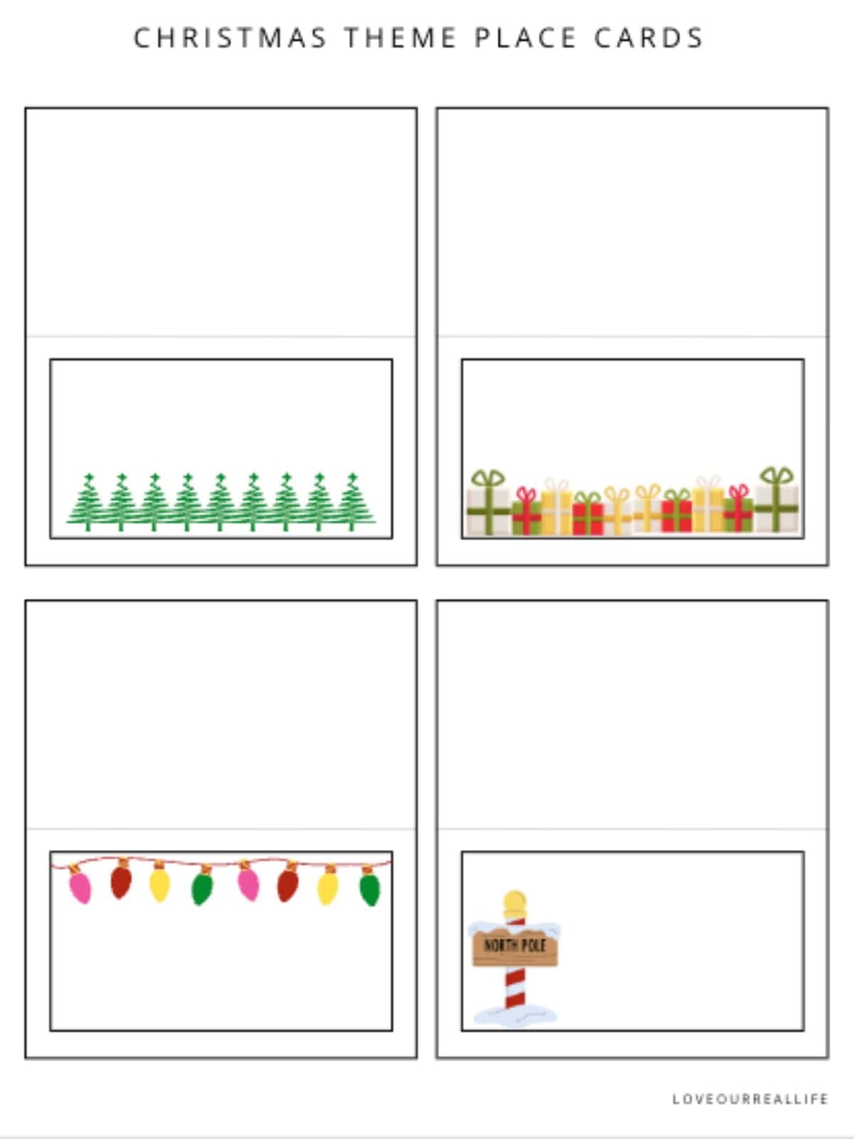 Free Place Card Printable Templates For Any Occasion Love Our 